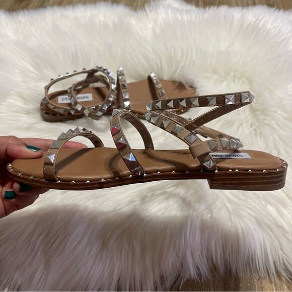 Steve Madden Women's Travel Flat Sandal Size 7 1/2 - Picture 5 of 7